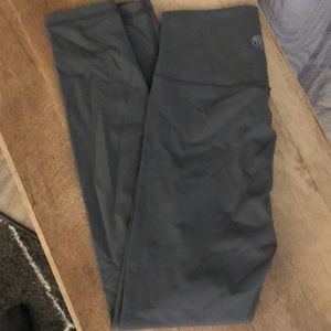 Til you collapse grey effortless leggings